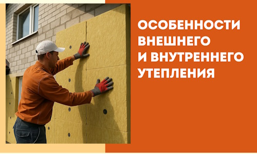 Какие особенности внешнего и внутреннего утепления в Муроме