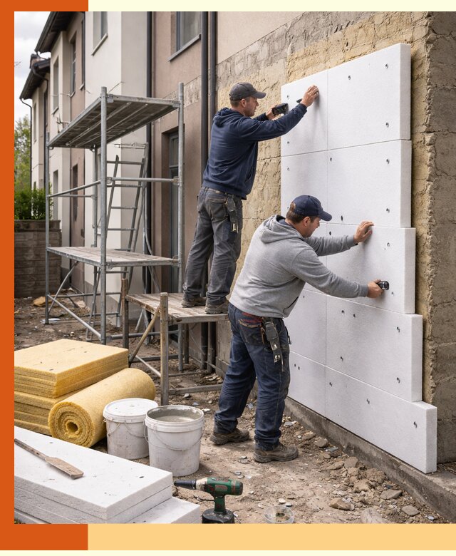 Утепление таунхауса с гарантией комфорта в Муроме