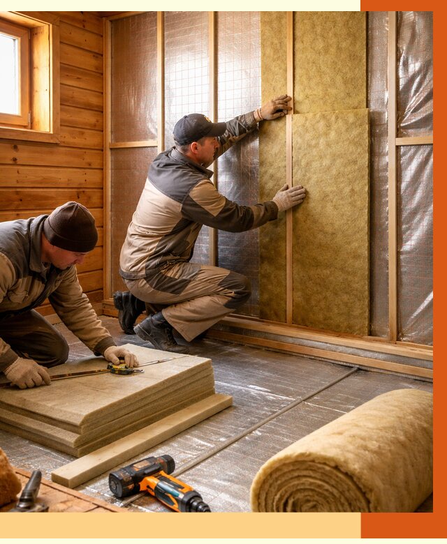 Утепление бани изнутри в Муроме под ключ от 4288 руб./м² | ТепломастерМум