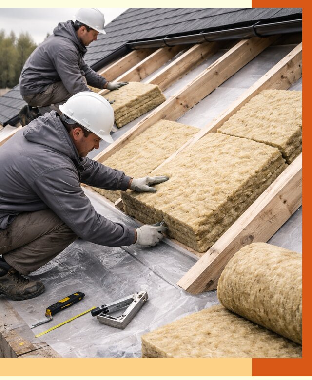 Утепление крыши в Муроме от 1889 руб./м2 — комплексное утепление кровли | ТепломастерМум