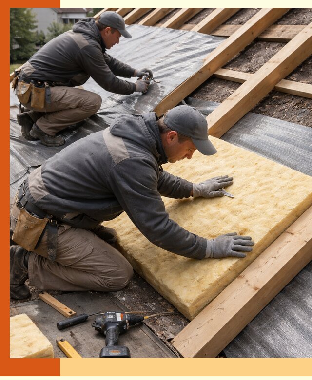 Профессиональное утепление крыши в Муроме качественно и надежно