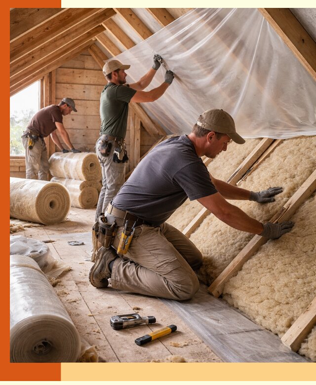 Утепление крыши изнутри в Муроме: профессионально и надежно