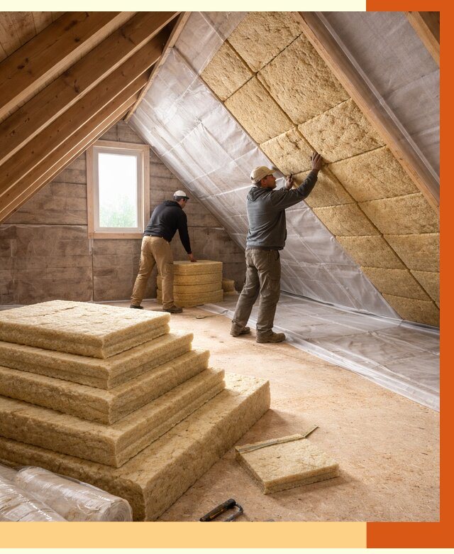 Утепление мансарды в Муроме от 2553 руб/м2 — комплексно и под ключ | ТепломастерМум