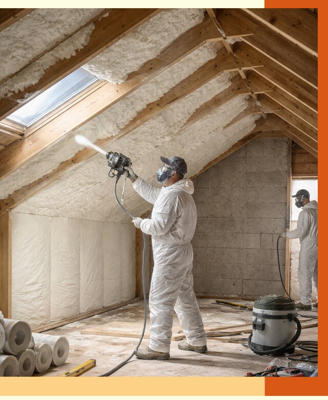 Утепление мансарды ППУ в Муроме от 2808 руб./м² — заказать под ключ | ТепломастерМум