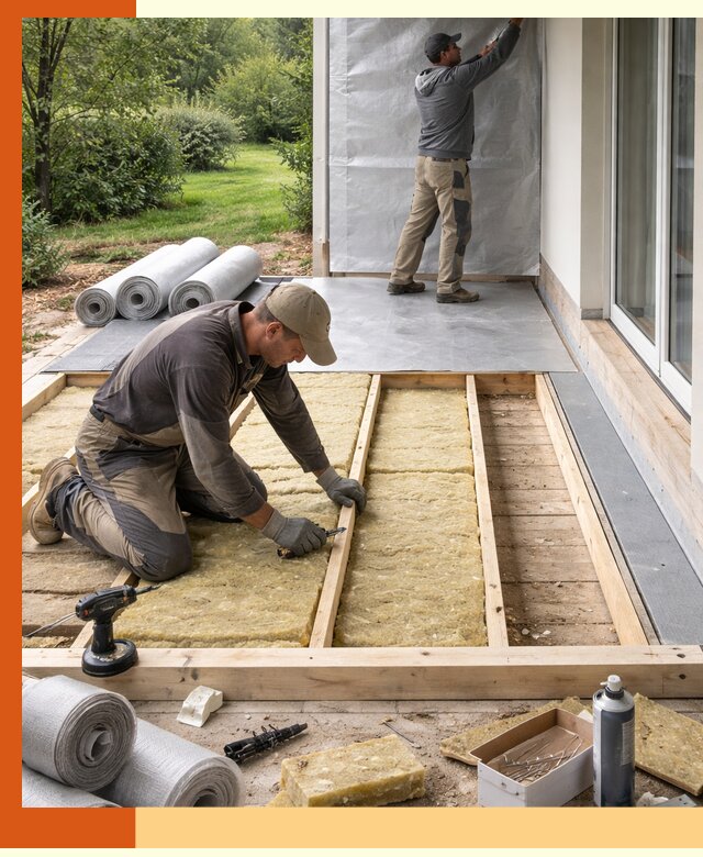 Утепление террасы в Муроме — тепло и защита круглогодично