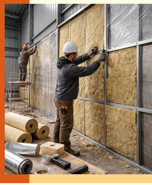 Утепление ангара в Муроме — профессиональная теплоизоляция помещений