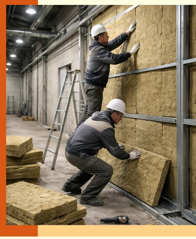 Утепление цеха под ключ в Муре с гарантией качества