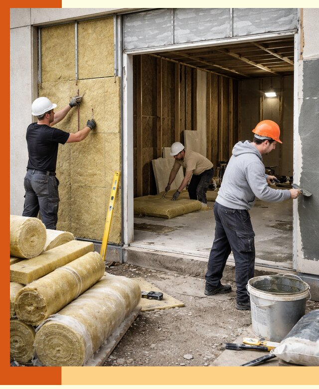 Утепление торгового павильона в Муроме — качественно и энергоэффективно