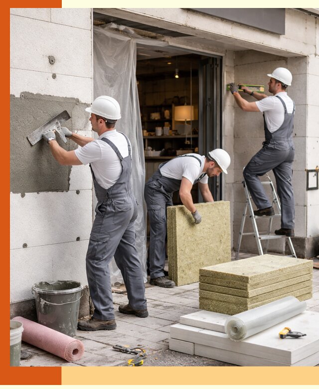 Утепление кафе в Муроме: профессиональная теплоизоляция и монтаж