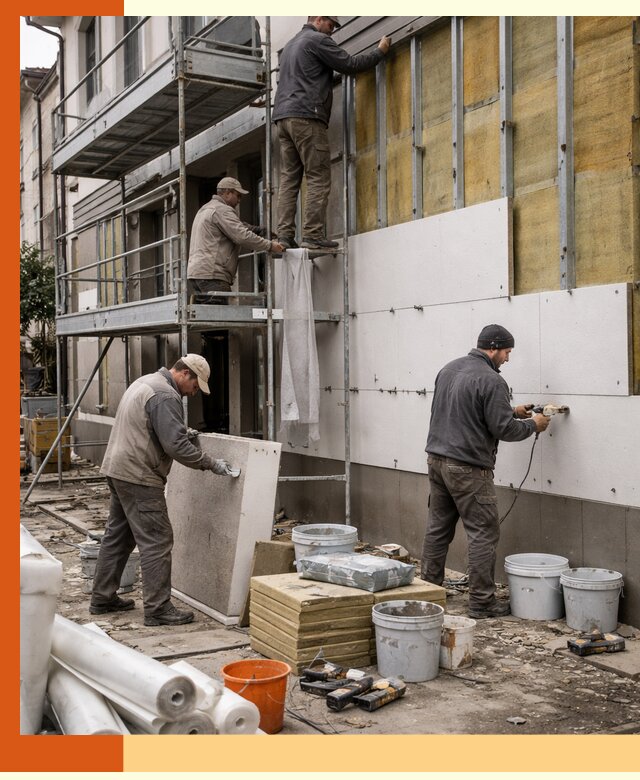 Утепление гостиницы под ключ в Муроме с гарантией качества