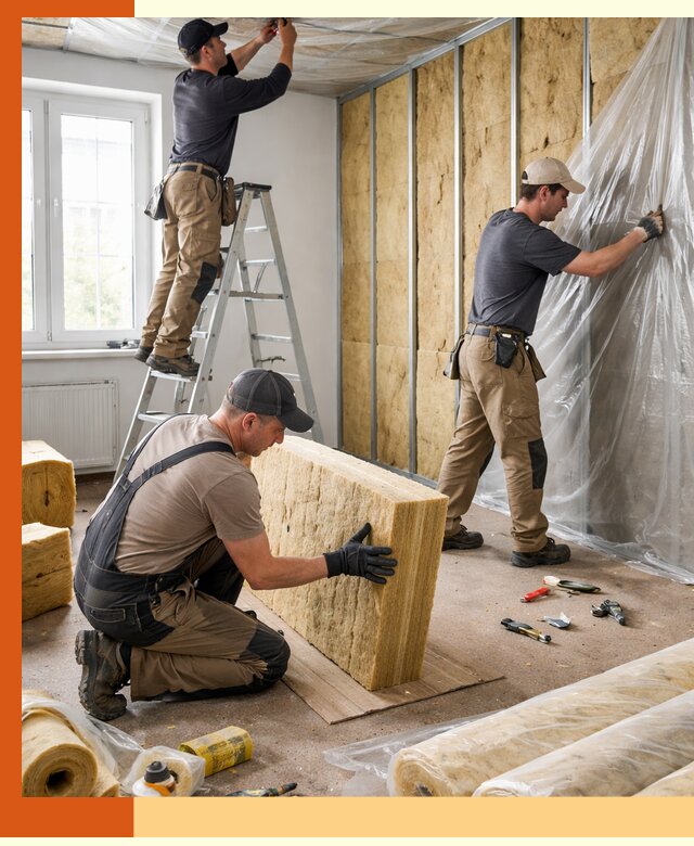 Утепление офисных помещений под ключ в Муроме