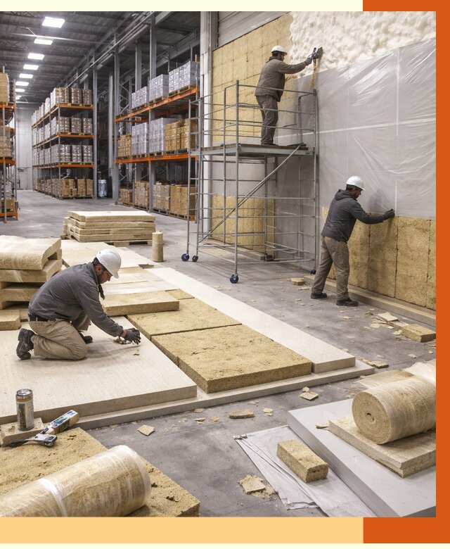 Утепление складского терминала в Муроме от 7658 руб./м² под ключ | ТепломастерМум