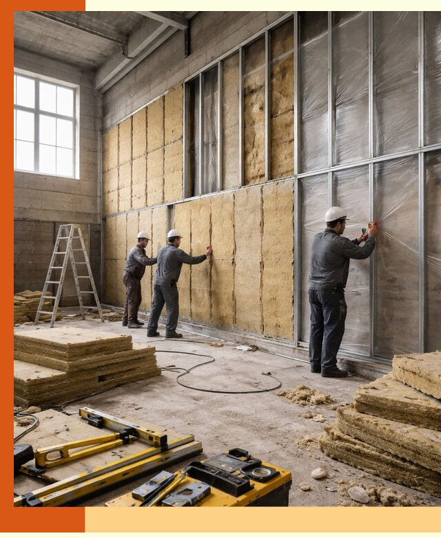 Утепление спортивного зала в Муроме качественно и недорого