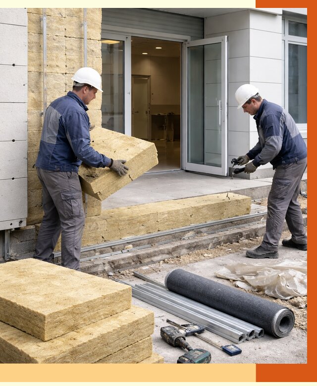 Утепление медицинского центра в Муроме под ключ от 12763 руб./м² | ТепломастерМум