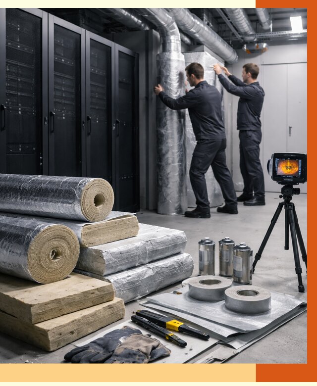 Утепление серверной в Муроме от 8679 руб./м² — комплексно под ключ | ТепломастерМум