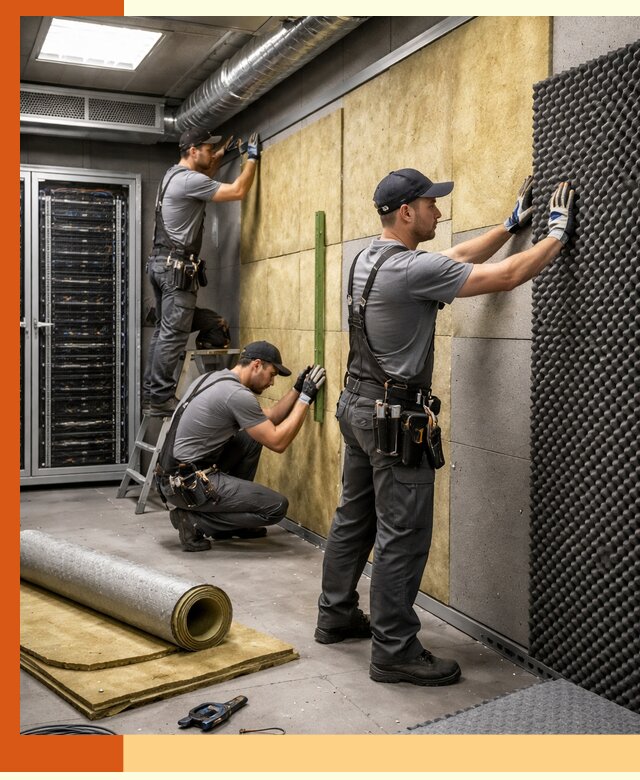 Утепление серверной комнаты профессионально в Муроме