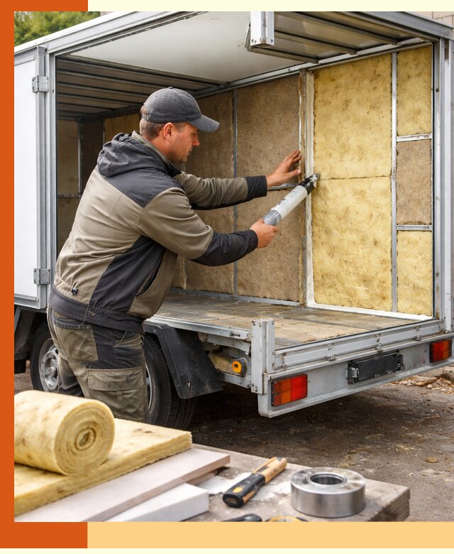 Профессиональное утепление прицепа в Муроме для любых условий