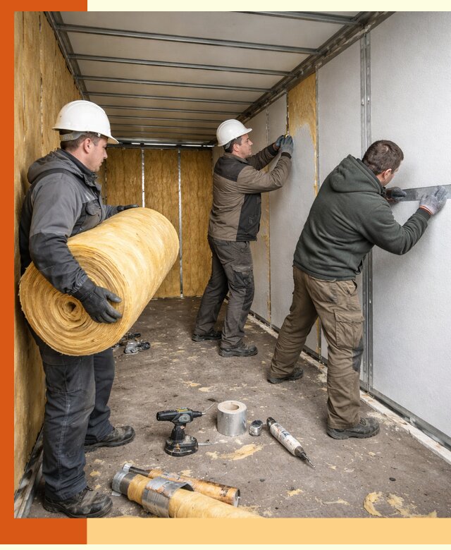 Утепление рефрижераторного контейнера в Муроме профессионально и надежно
