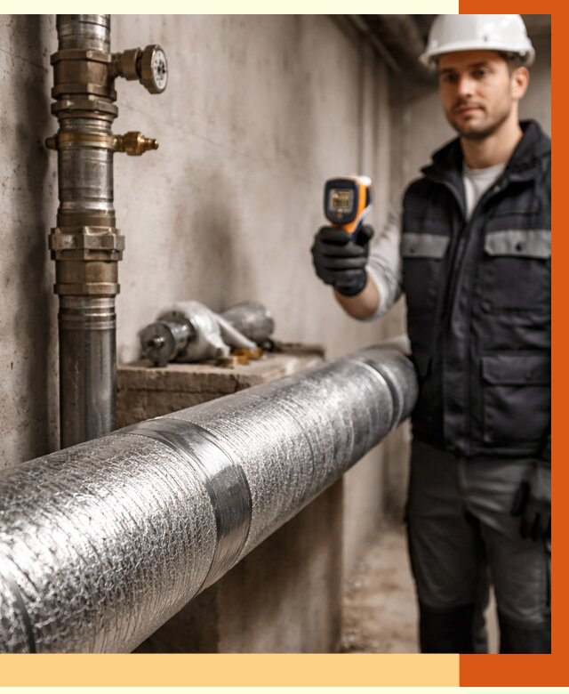 Утепление труб водоснабжения в Муроме от 8679 руб. за м² — услуги ТепломастерМум