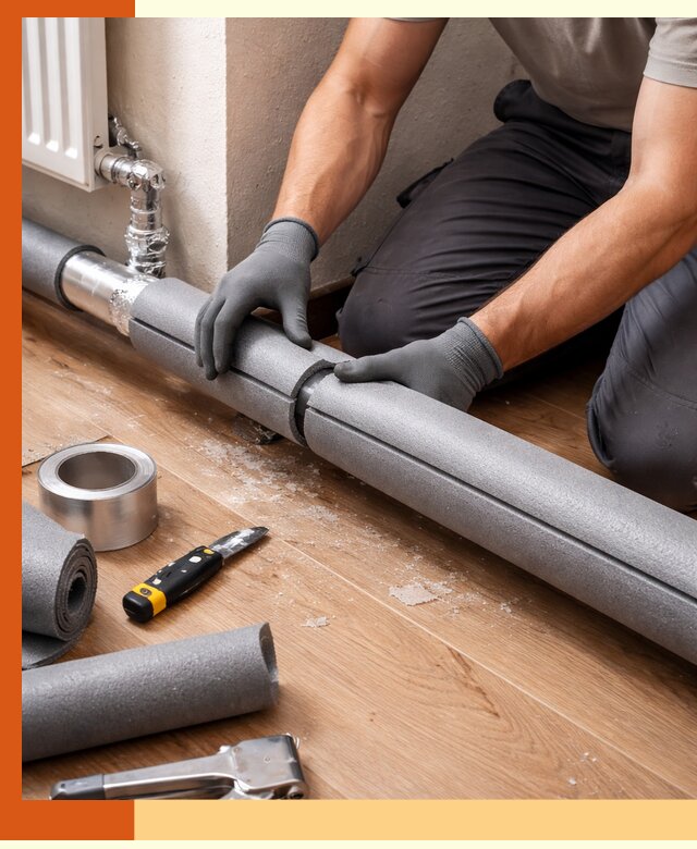 Утепление труб отопления в Муроме: теплоизоляция и защита сети