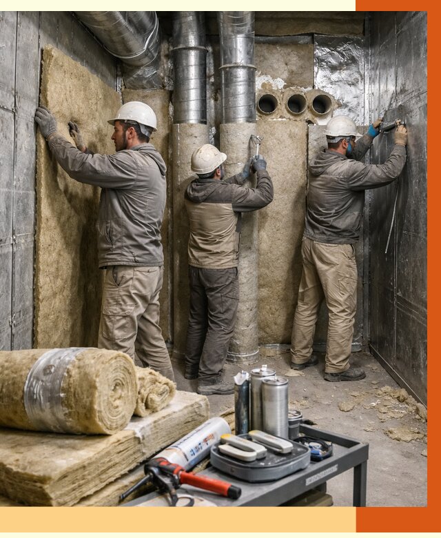 Утепление венткамеры в Муроме под ключ от 1480 руб. — профессионально | ТепломастерМум