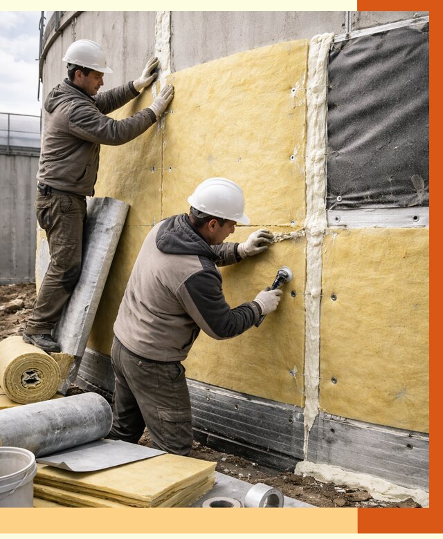 Утепление резервуара в Муроме от 28078 руб/м2 — монтаж ППУ и комплекс под ключ | ТепломастерМум