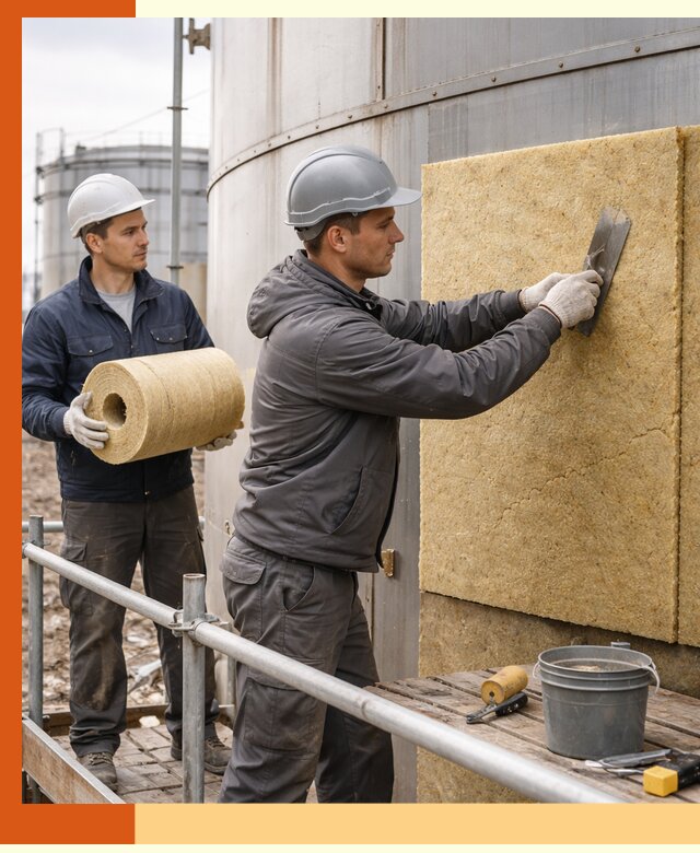 Профессиональное утепление резервуара и теплоизоляция в Муроме