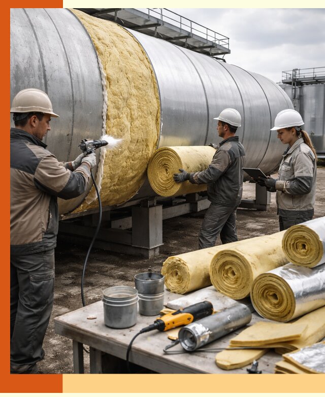 Утепление цистерны в Муроме — утеплители и монтаж под ключ