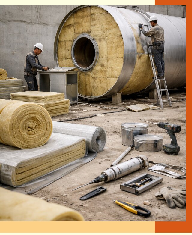 Утепление резервуара с топливом в Муроме от 28078 руб. под ключ | ТепломастерМум