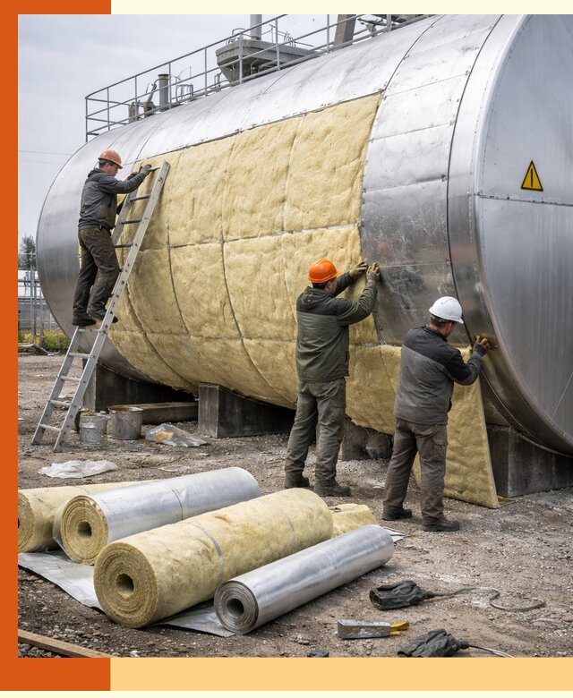 Утепление резервуаров с топливом в Муроме надежно и экономично