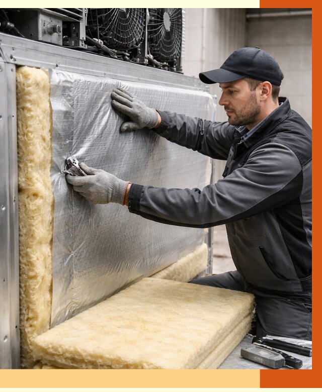 Утепление холодильного агрегата в Муроме от 8679 руб. под ключ | ТепломастерМум