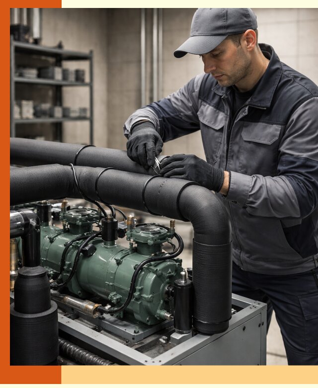 Утепление холодильного агрегата и теплоизоляция в Муроме