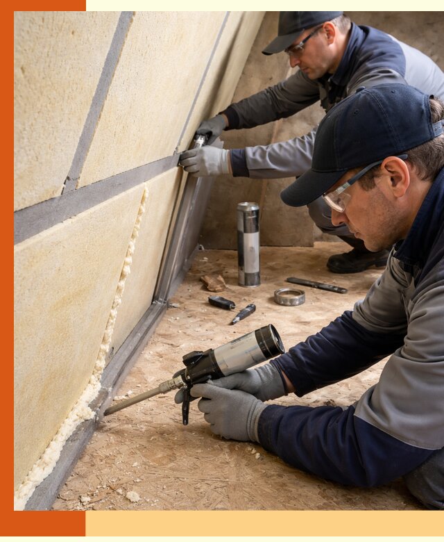 Герметизация стыков ППУ в Муроме — надежное уплотнение швов