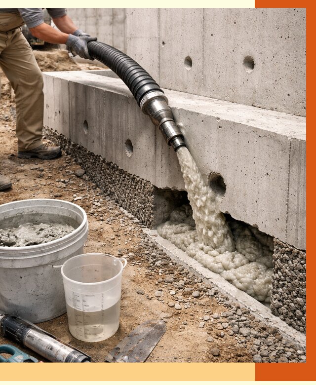 Заполнение полостей фундамента в Муроме от 6943 руб. под ключ | ТепломастерМум