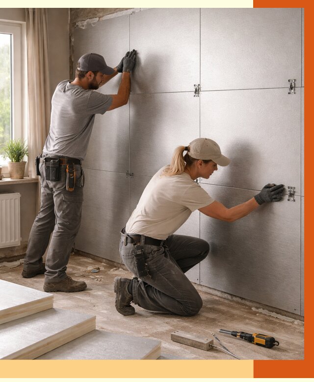 Утепление PIR панелями в Муроме от 4288 руб. под ключ | ТепломастерМум