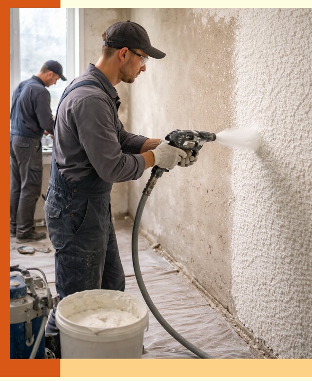 Утепление стен жидкой теплоизоляцией в Муроме для квартир и домов