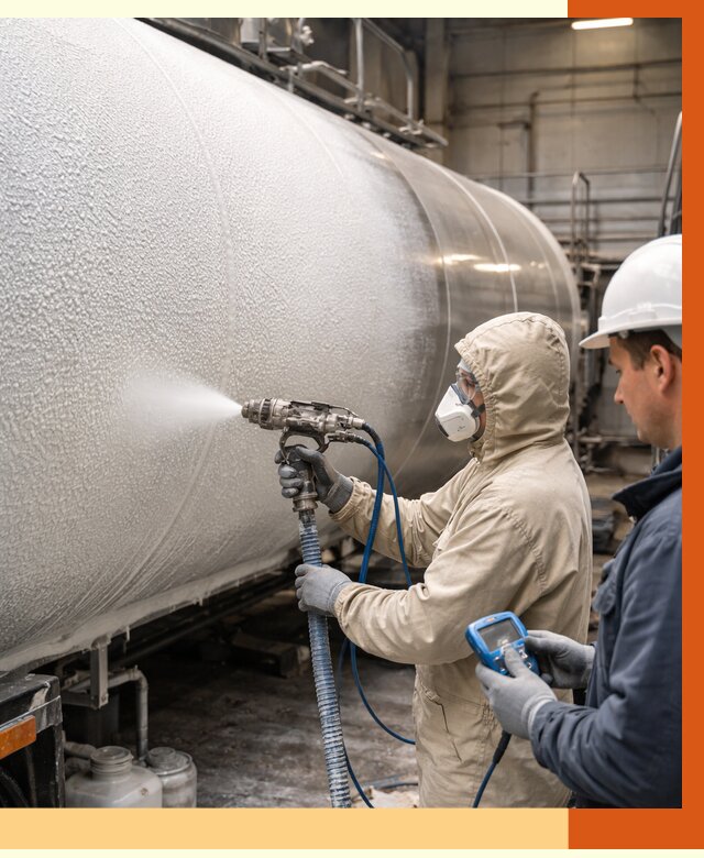 Утепление автоцистерны жидкой теплоизоляцией в Муроме от 14805 руб. под ключ | ТепломастерМум