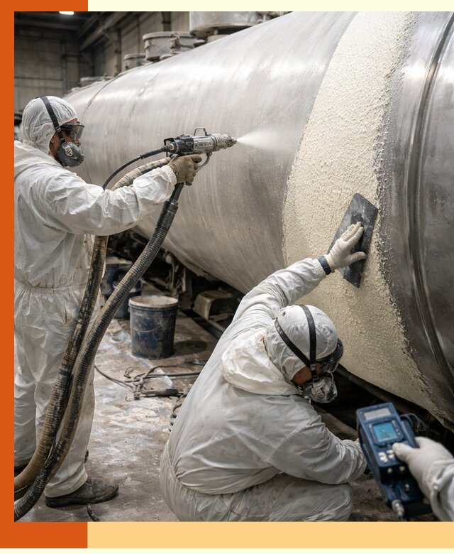 Утепление автоцистерн жидкой теплоизоляцией в Муроме