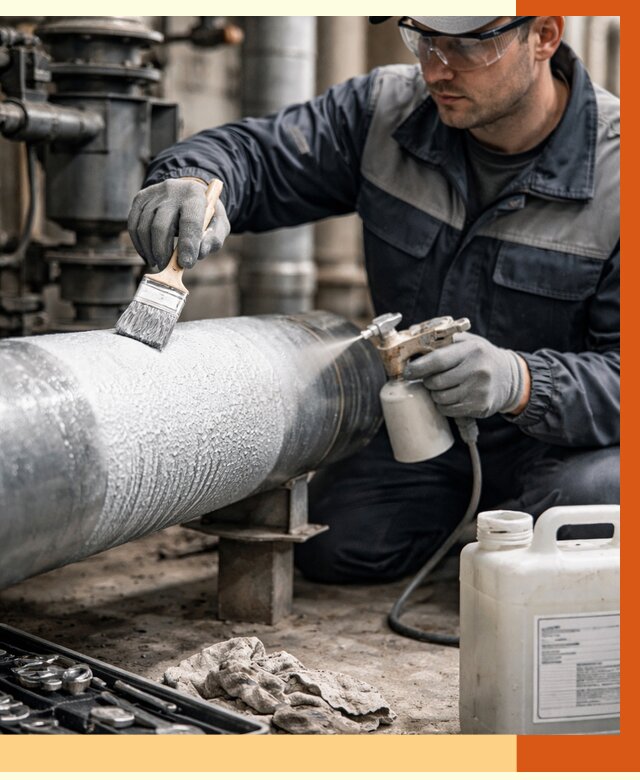 Утепление оборудования жидкой теплоизоляцией в Муроме от 4595 руб. | ТепломастерМум