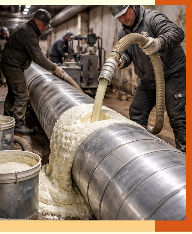 Утепление теплотрассы жидкой теплоизоляцией в Муроме от 4288 руб. | ТепломастерМум