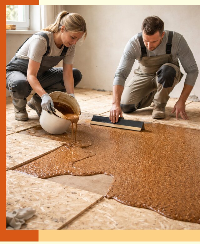 Утепление пола жидкой пробкой в Муроме для квартир и домов