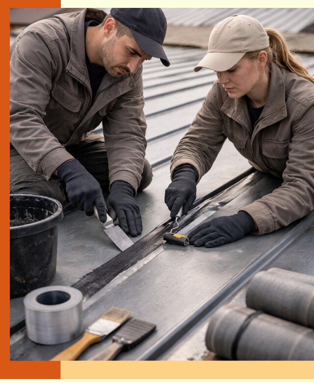 Гидроизоляция фальцевой кровли в Муроме качественно и надежно