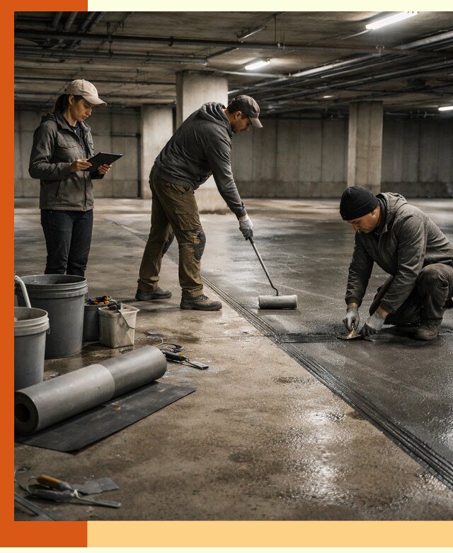 Гидроизоляция паркинга в Муроме: качественная защита зданий