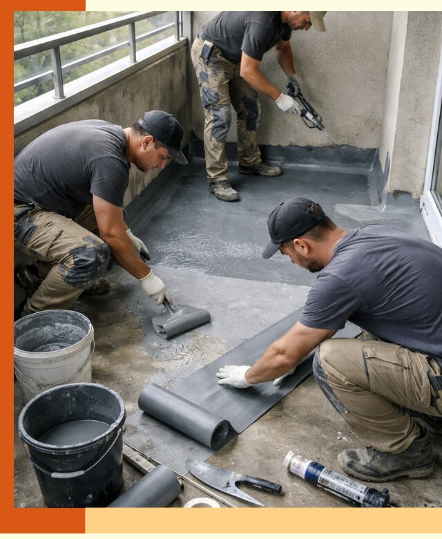 Гидроизоляция балкона в Муроме: надежная защита от протечек