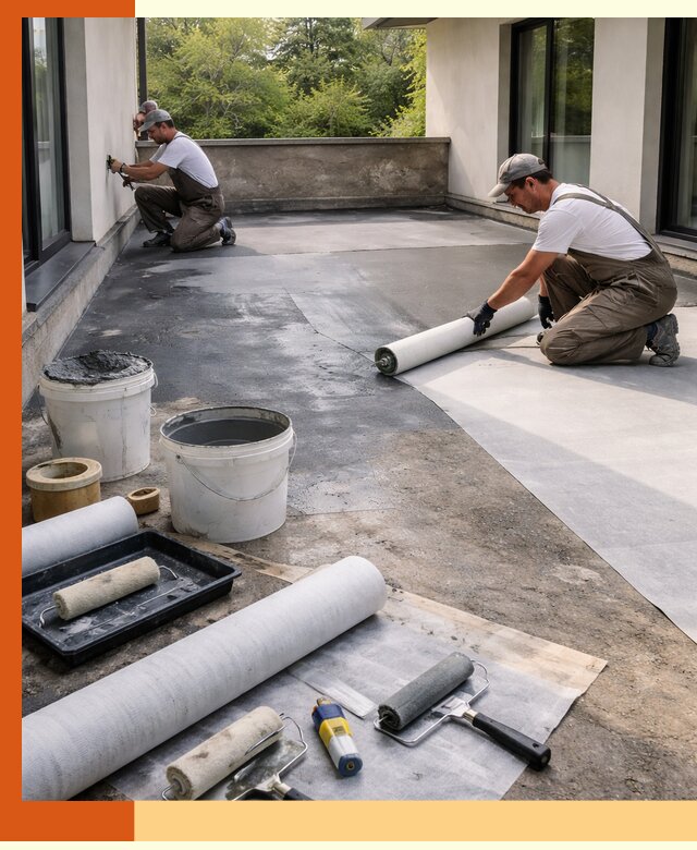 Гидроизоляция террасы в Муроме — надежная защита от влаги и протечек