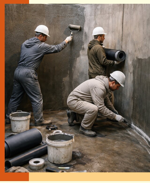 Гидроизоляция резервуара профессионально в Муроме