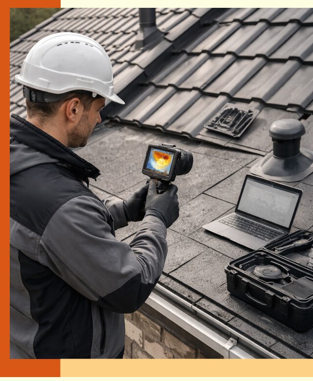 Тепловизионное обследование кровли в Муроме для выявления дефектов