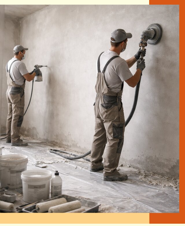 Подготовка поверхности под напыление в Муроме от 1225 руб. — ТепломастерМум