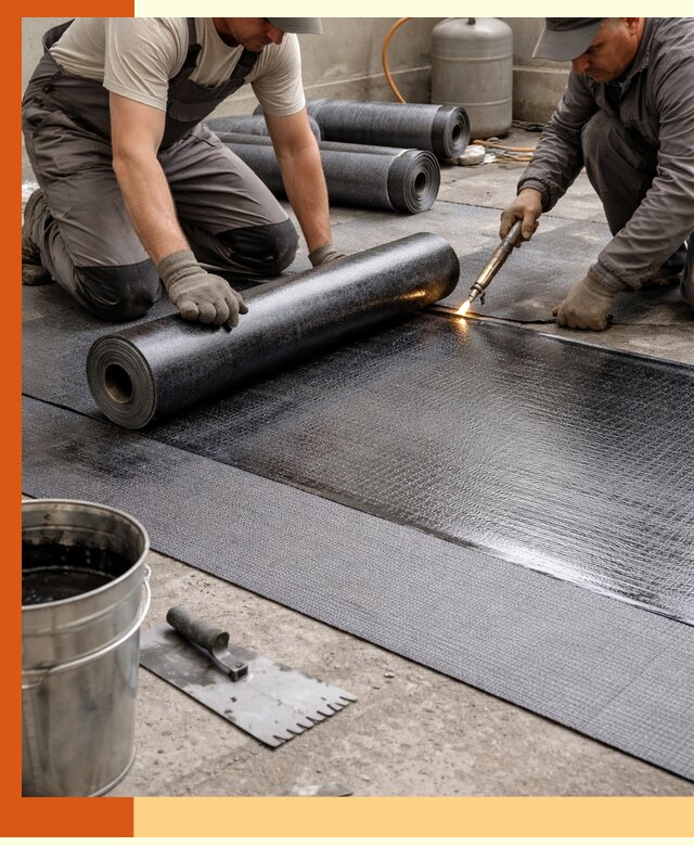 Монтаж гидроизоляционной мембраны в Муроме для зданий и конструкций