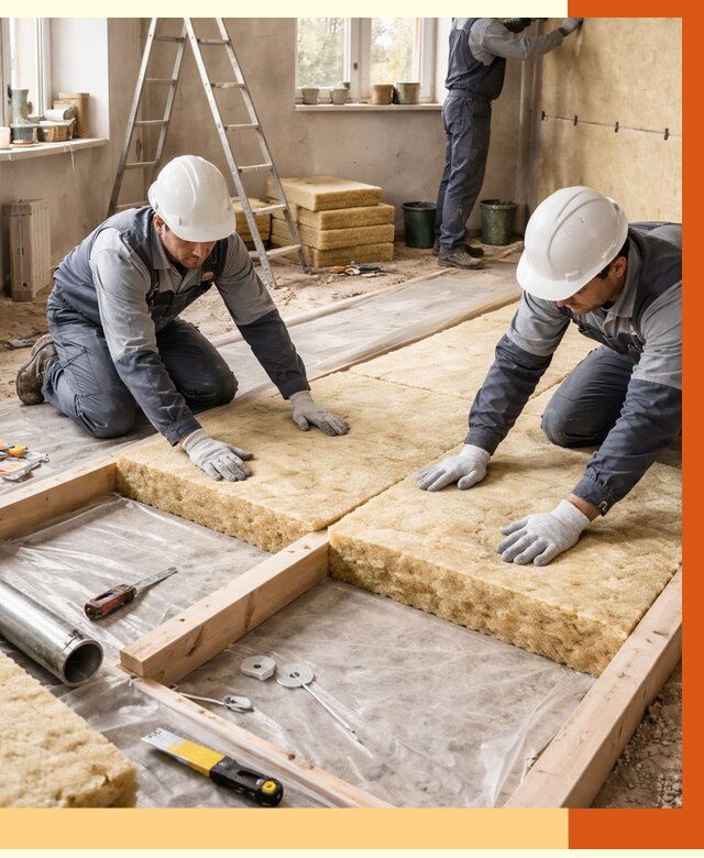 Восстановление теплоизоляции в Муроме от 8679 руб. — ремонт утепления под ключ | ТепломастерМум